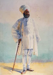 De camino a la pensión, ilustración para 